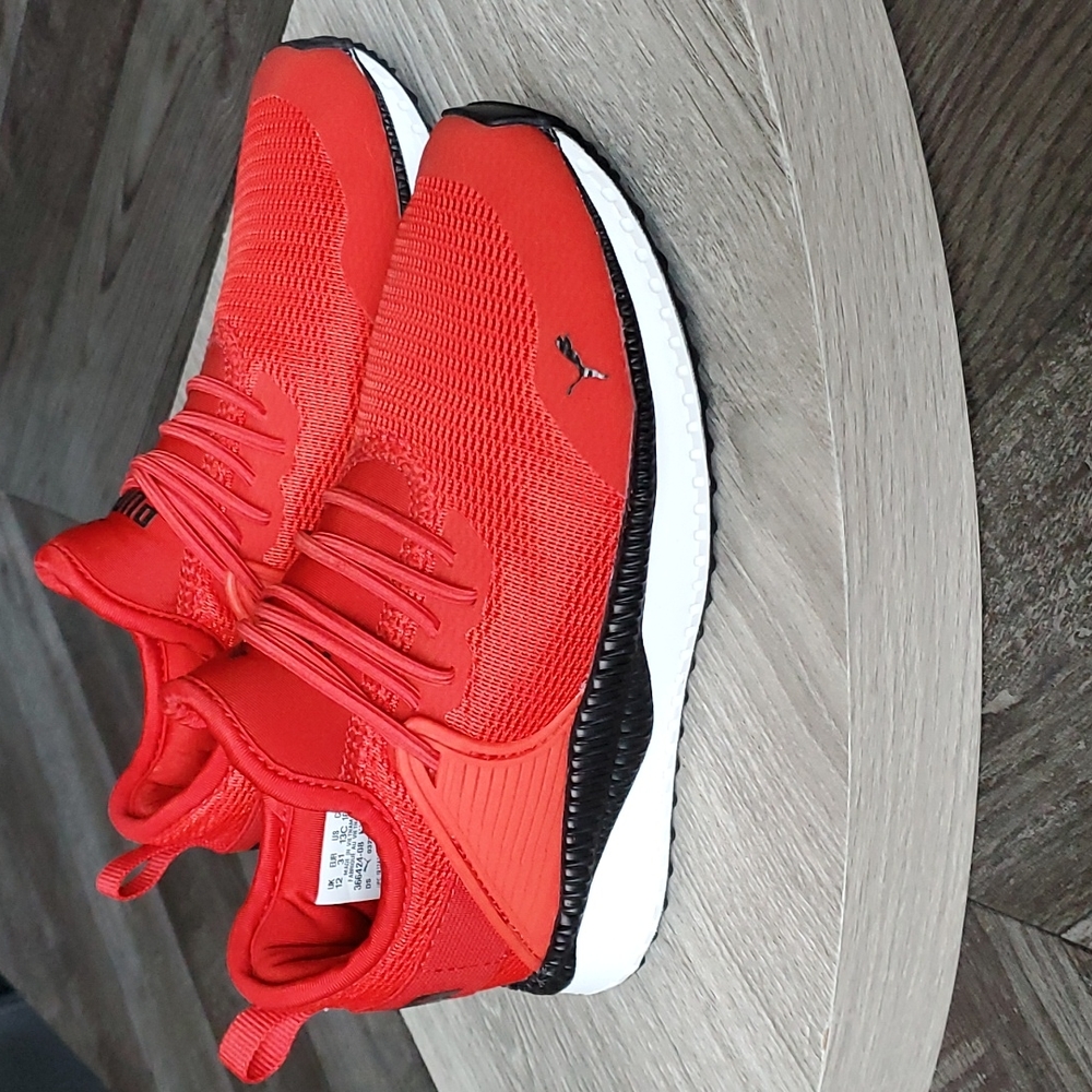 Puma size 13c in Red
